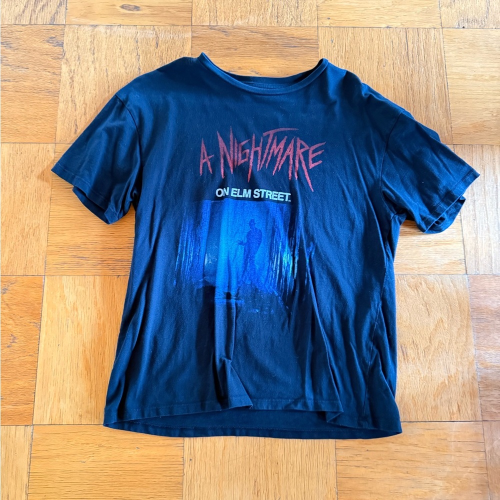 A Nightmare on Elm Street Black Graphic Tee